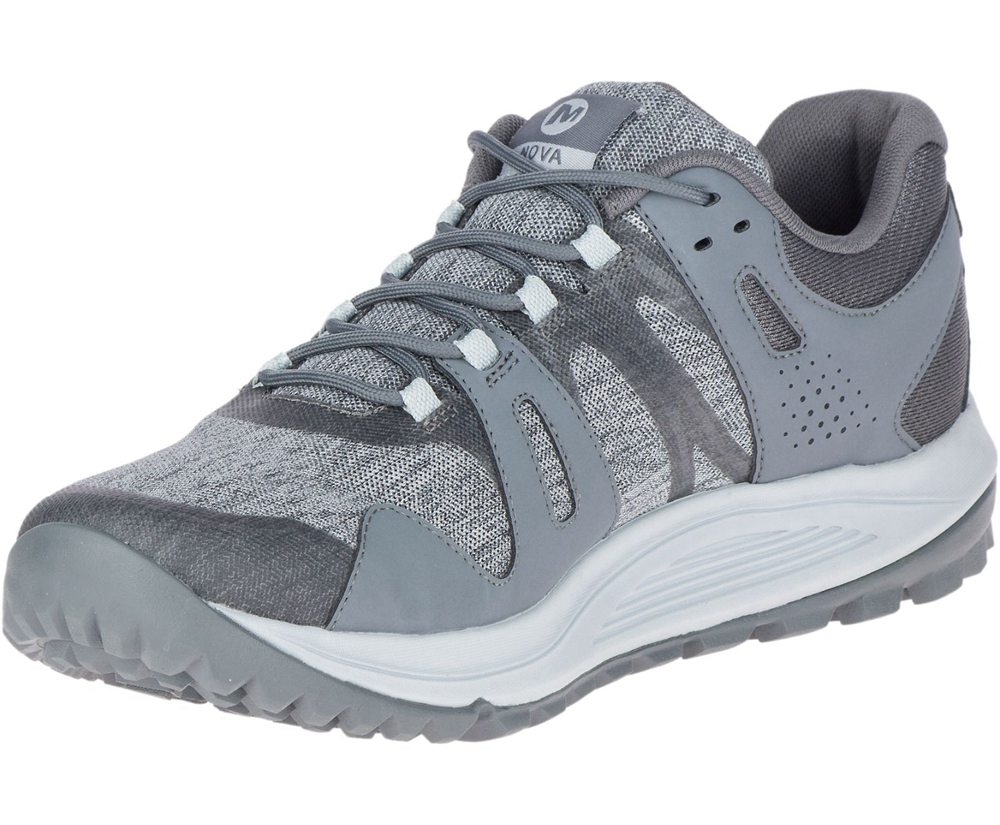 Buty Sportowe Merrell Męskie Szare - Nova - 947812-AYK